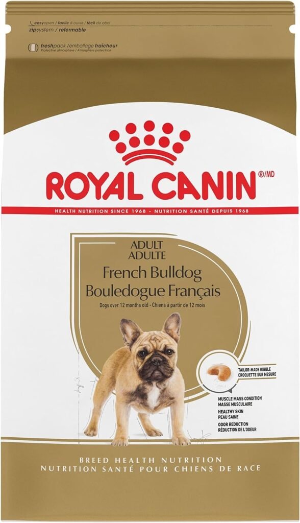 02 Royal Canin Breed Health Nutrition French Bulldog Adult Dry Dog Food 17 lb bag (review0