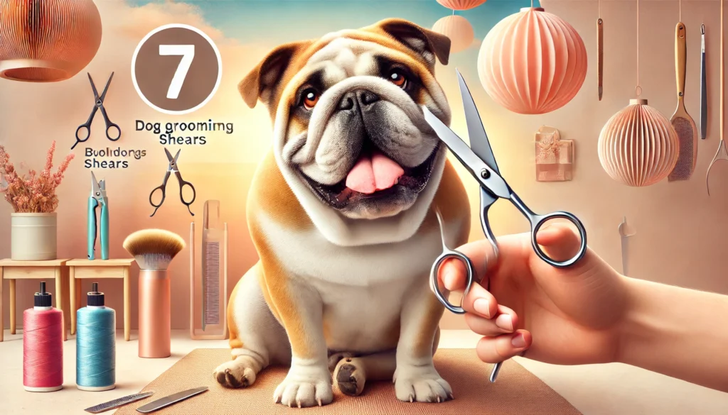 01 Top 7 Best Dog Grooming Shears for Bulldogs