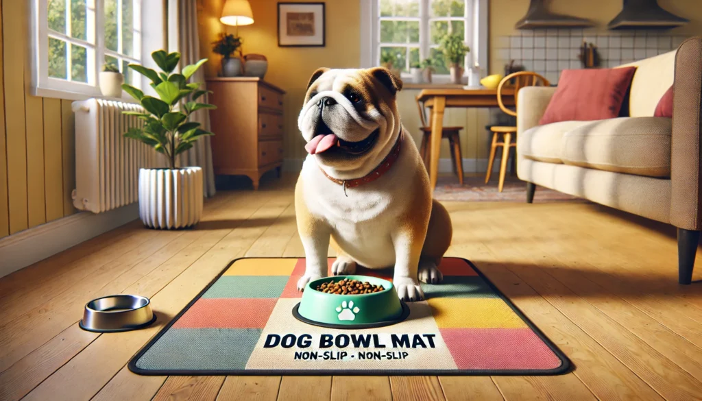 dog bowl mat