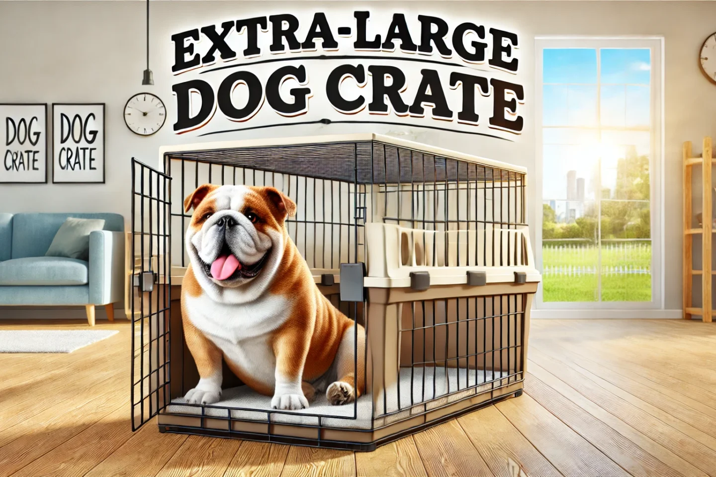 extra large dog crate