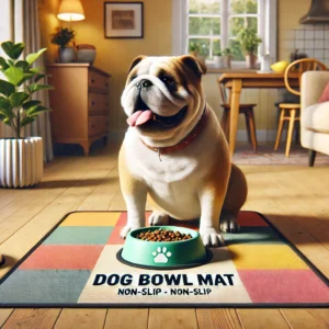 dog bowl mat